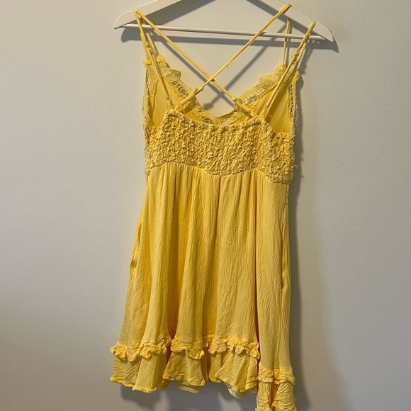 Listicle Yellow Boho Dress - Picture 4 of 9